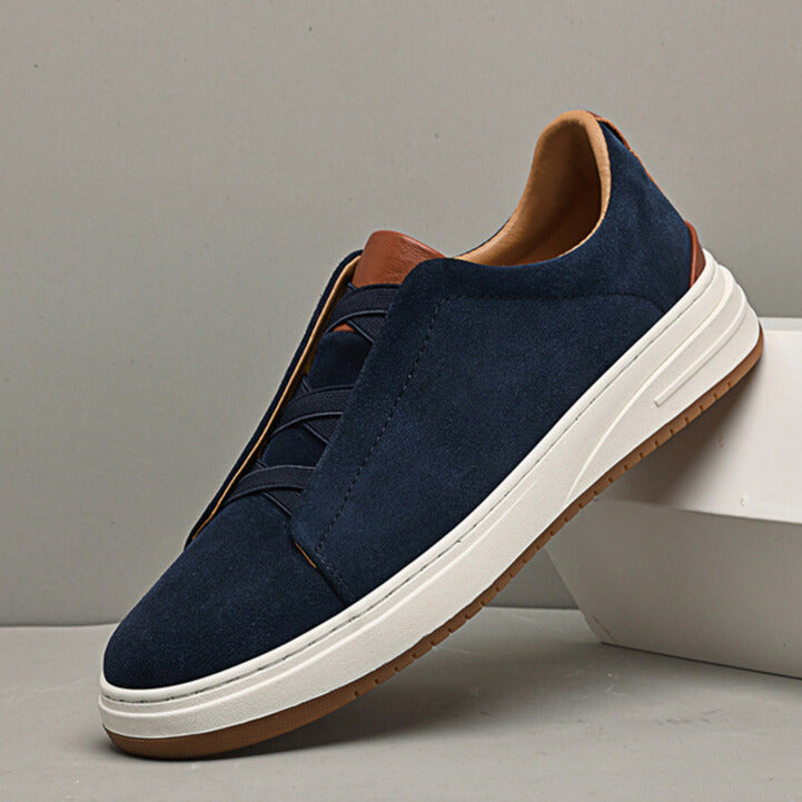 CHAUSSURES SLIP-ON EN DAIM POUR HOMME