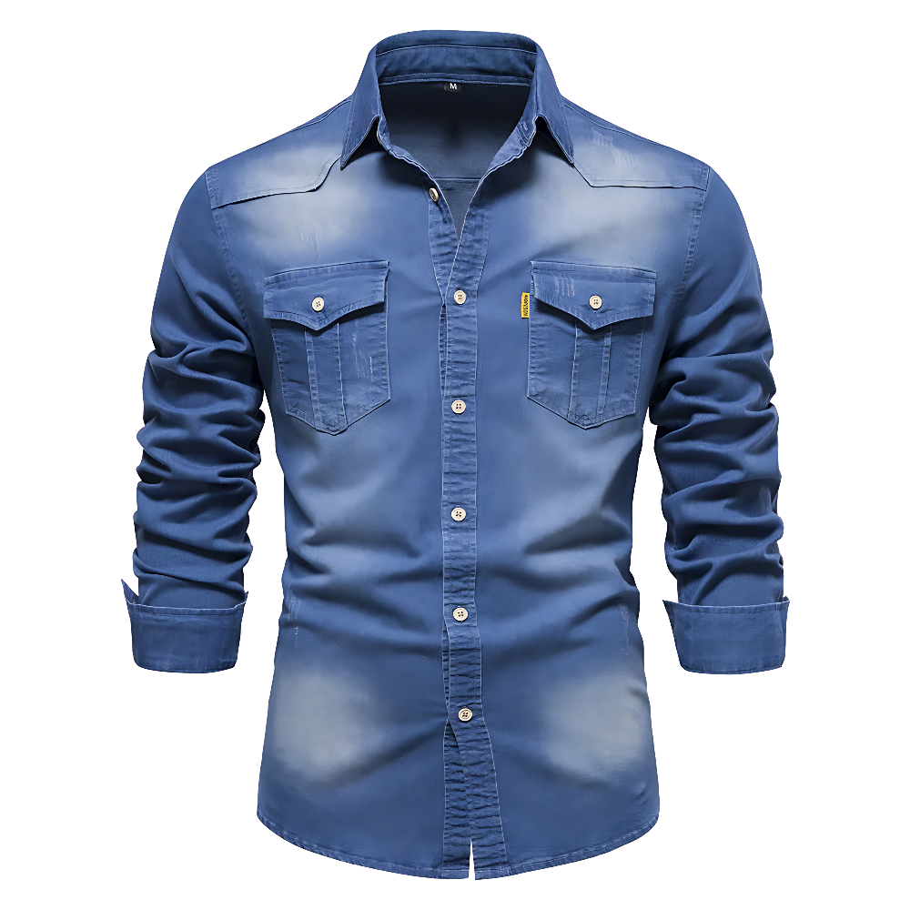 CHEMISE EN DENIM SLIM